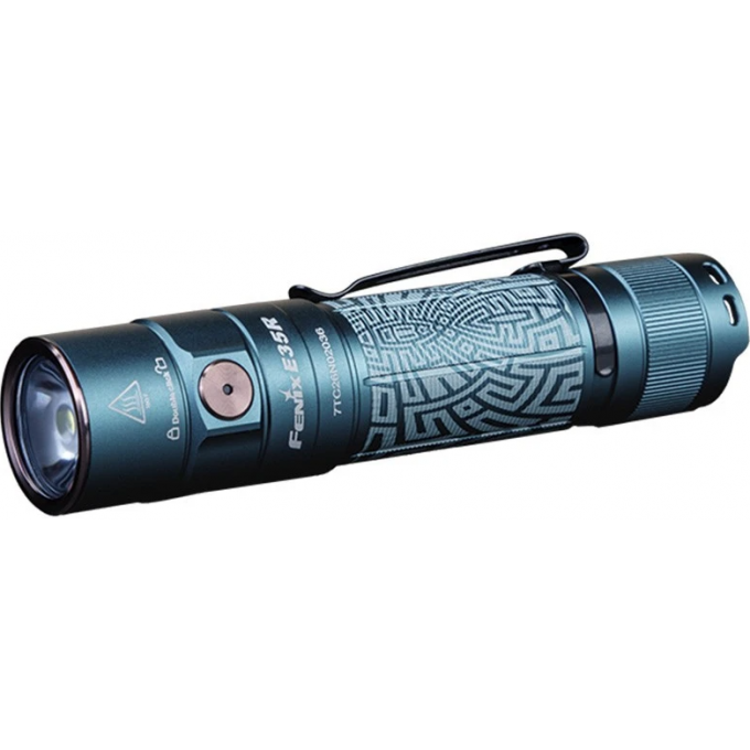 Фонарь FENIX E35R бирюзовый граффити + Подарок E35Rgf