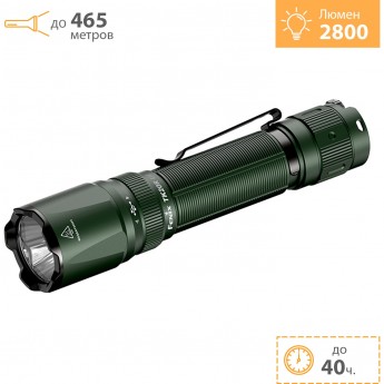 Тактический фонарь FENIX TK20R UE 2800 Lm Tropic Green